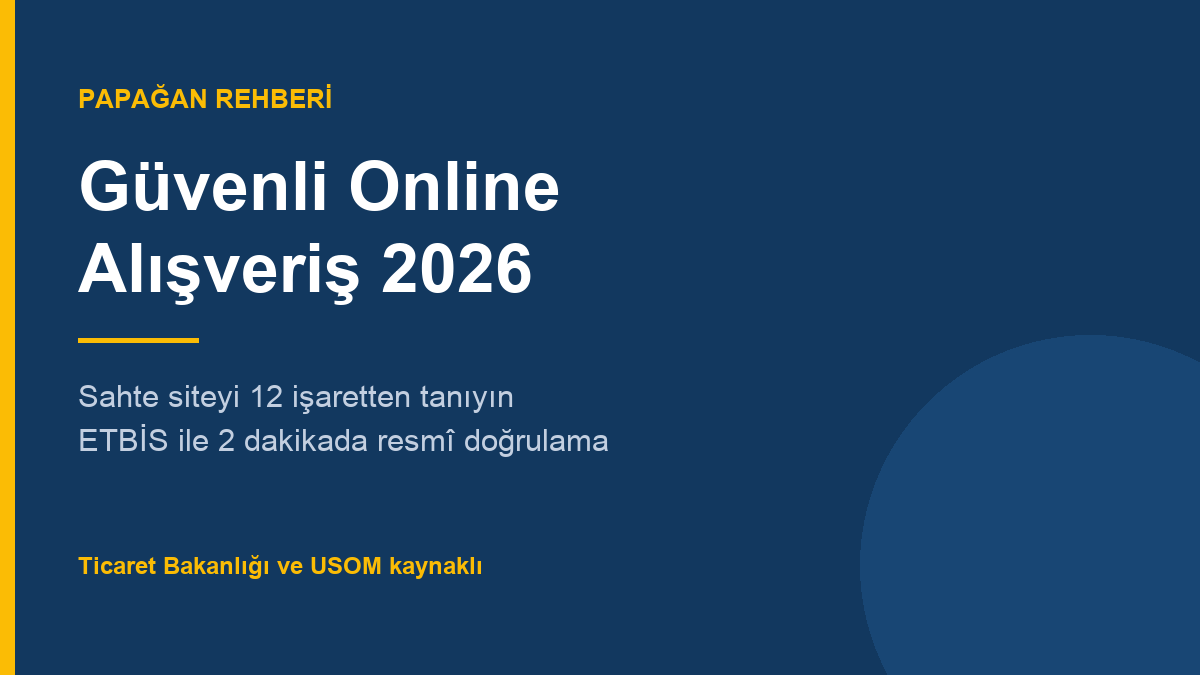 Güvenli online alışveriş ve sahte site tespiti rehberi kapak görseli