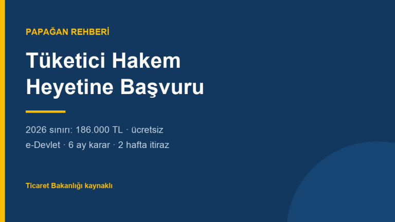 Tüketici hakem heyetine başvuru 2026 rehberi kapak görseli