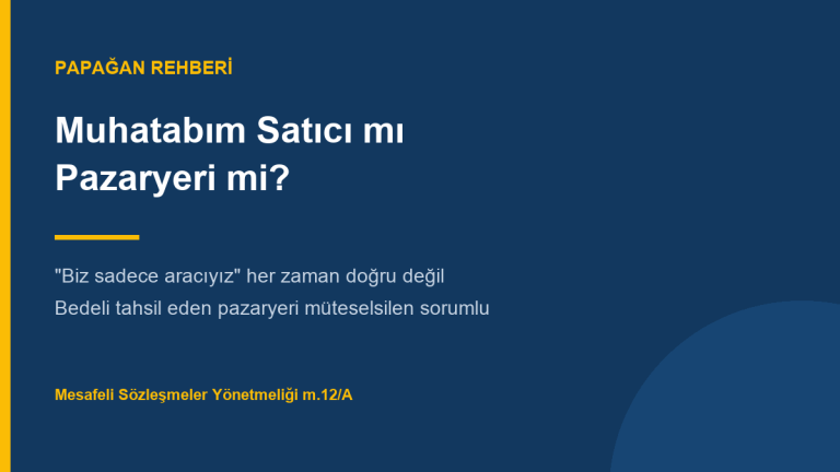 Pazaryerinden alışverişte satıcı ve aracı hizmet sağlayıcı sorumluluğu rehberi kapak görseli