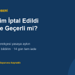 Satıcının siparişi iptal etmesi ve tüketicinin iade hakları rehberi kapak görseli